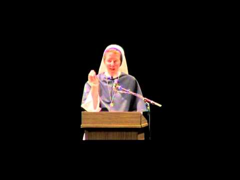 1:38 Women's Conference - October 4, 2014 - Speaker:  Sister Catherine Marie of the Sisters of Life