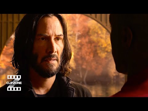 Thumbnail of the video: Neo vs. Morpheus Dojo Clip