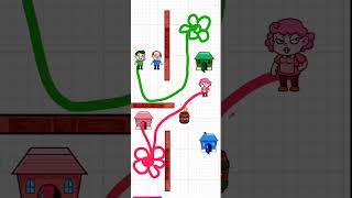 Will the pink girl be able to reach her home?😂😂🎉#trending #viral #games #gaming #song #shorts #short