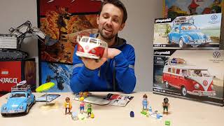 Playmobil 70176 und 70177 VW Bully und VW Käfer 2021 UNBOXING und Review