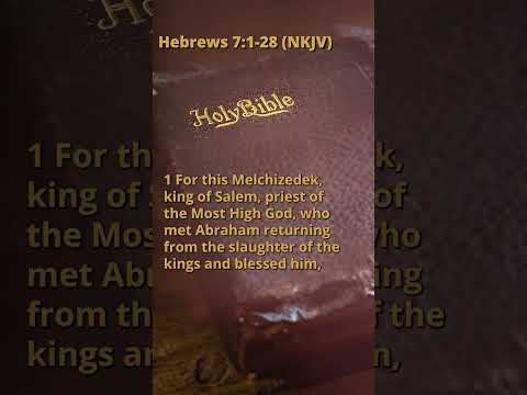 Audio Bible | Book 58 | Hebrews NKJV