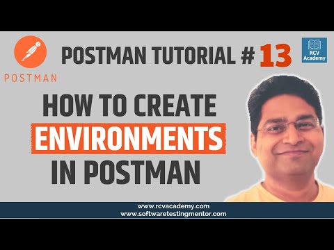 Postman Tutorial 13 How to Create Environment in Postman