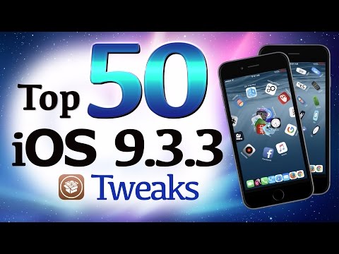 Top 50 BEST iOS 9.3.3 Cydia Jailbreak Tweaks / Apps for iPhone & iPad - NEW 2016. Pangu Tweak List