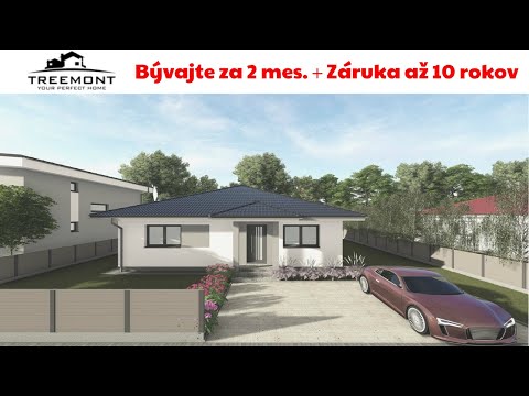 Lacné montovane domy na kľúč Orava - Montované domy na kľúč katalóg Efekt 11