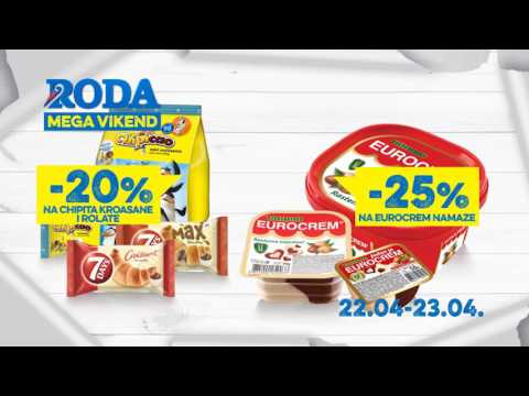 RODA: MEGA vikend 22. - 23.04.2017.