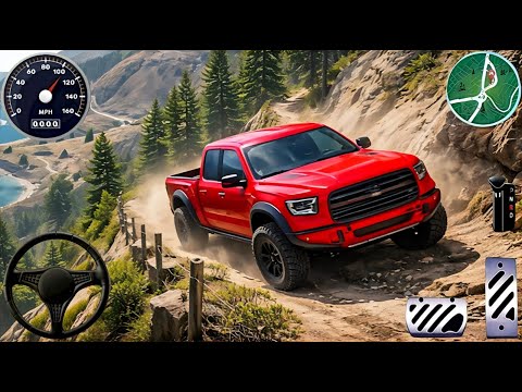 4x4 Offroad Jeep Driving Simulator 3D - Drive SUV 4x4 jeep Offroad Game - Android GamePlay