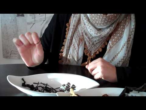 Seaweed used in dishes at Flor de Sal restaurant.