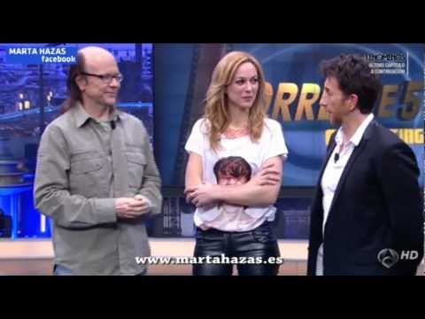 Marta Hazas en El Hormiguero "Muertos de amor" Parte 2