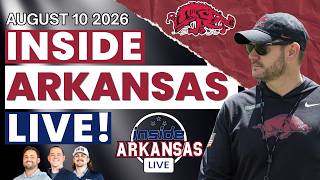 Who Will Be Arkansas' Best Wide Receiver | INSIDE ARKANSAS LIVE!