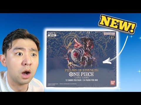 NEW One Piece Pillars of Strength is here!! OP-03 Booster Box Opening!