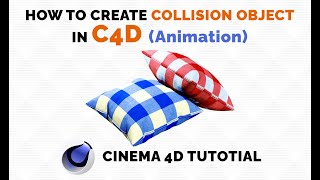 How to Make Collision Object in Cinema 4D - Tutorial