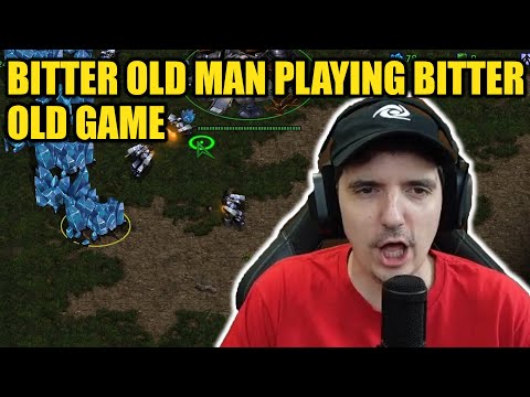 bitter old man playing a bitter old game