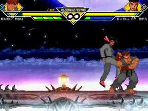KOSF Battle #6 - Evil Ryu Vs. Evil Kung Fu Man