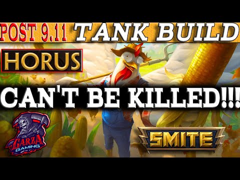 Horus High Damage Tank Build (He Can't Be Killed!!!) | SMITE Arena |