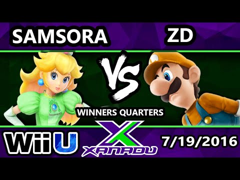 S@X 159 - Samsora (Peach) Vs. ZD (Luigi) SSB4 Winners Quarters - Smash Wii U - Smash 4