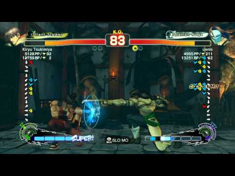 SSF4 AE 2012: Kiryu Tsukimiya (Guy) vs uenis (Claw) - Xbox Live Ranked Match
