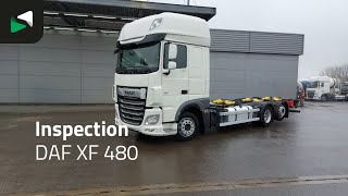 DAF XF 480 6X2 BDF Full Air suspension FAN SSC Automatic Retarder Eu Container LKW | Bild 4 - Autoline