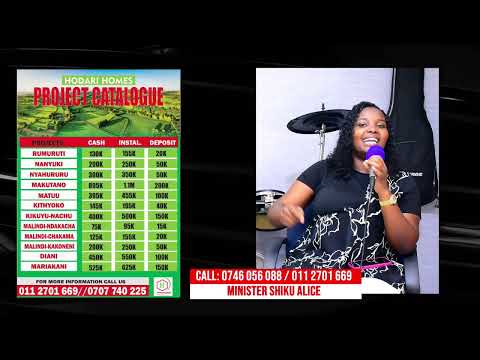 MOMENT OF WORSHIP WITH MINISTER SHIKU ALICE - 0746 056 088