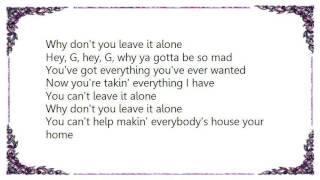 BR5-49 - Leave It Alone Lyrics