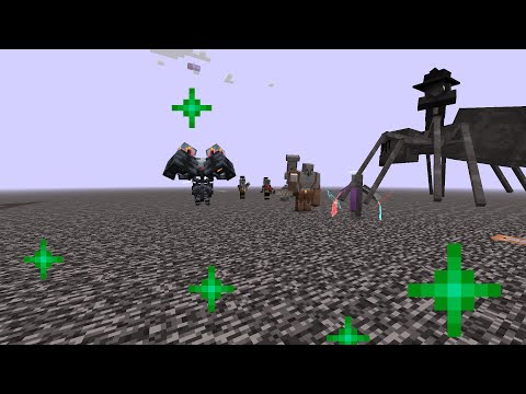The Harbinger vs Illage and Spillage  Minecraft  Mob Battle