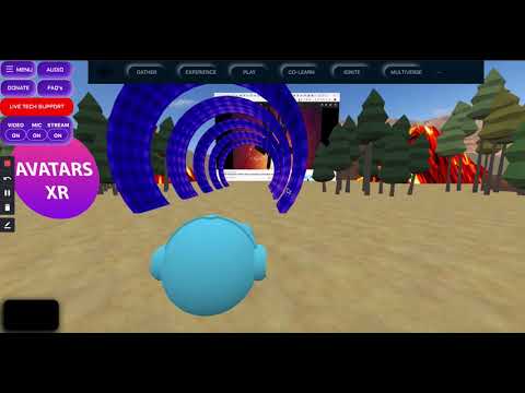 WebXR Navigation/UI