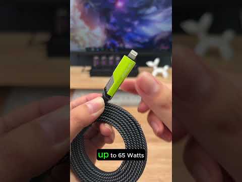 Dynamic 4 In 1 Fast Charging Cable 4 In 1 Data Cable Set  65W Charging Cable Metal Alloy Ports Cable