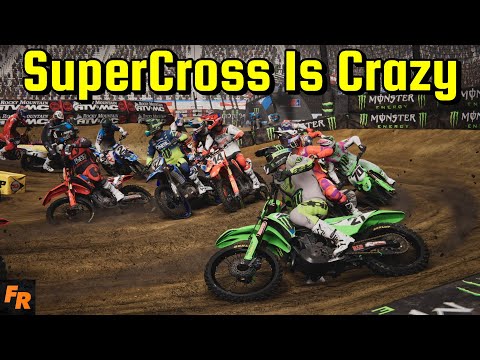 Is This The Hardest Racing Game Ever ? - Supercross 25