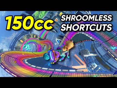 All Shroomless Shortcuts in Mario Kart 8 Deluxe + DLC (150cc)