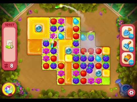 GardenScapes Level 10987 no boosters