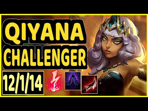 EVROT (QIYANA) - 12/1/14 KDA CHALLENGER GAMEPLAY - BR