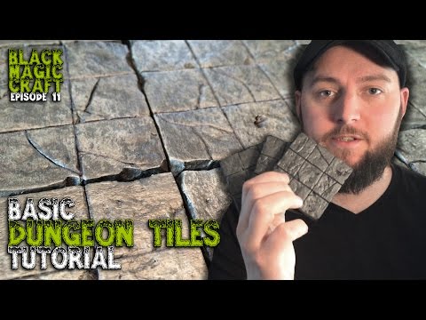 Basic Dungeon Tiles For D&D Tutorial (Episode 011)