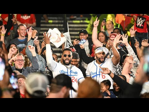 The Street Profits HUGE Entrance: WWE Raw, Nov. 28, 2022