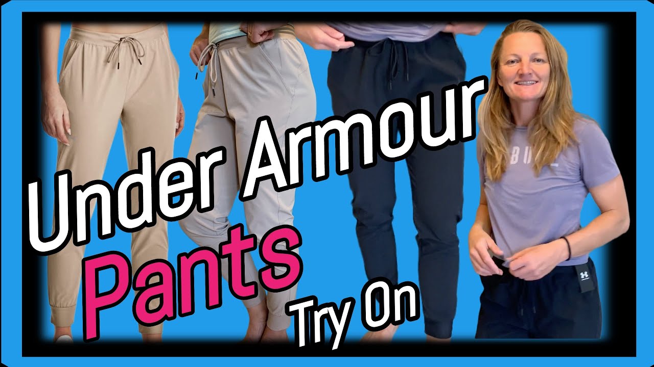 Under Armour Women's Sport Woven Pants Review With Try On