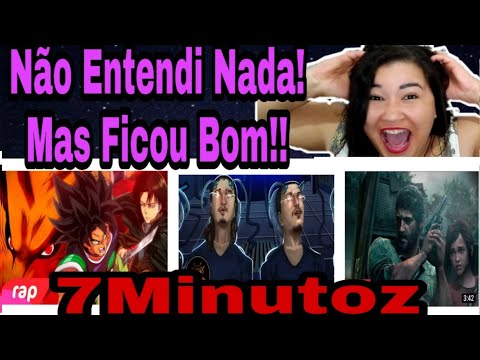 REACT Rap do Broly, Kyuubi e Levi ,Rap do Joel e Ellie e Rap Jogador N°1 (DROP GAME OVER) |7Minutoz|
