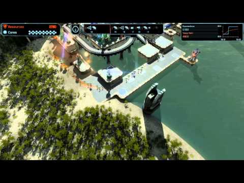 Defense Grid 2 Gold Medal Walkthrough 06 - Rapid Collapse - Story