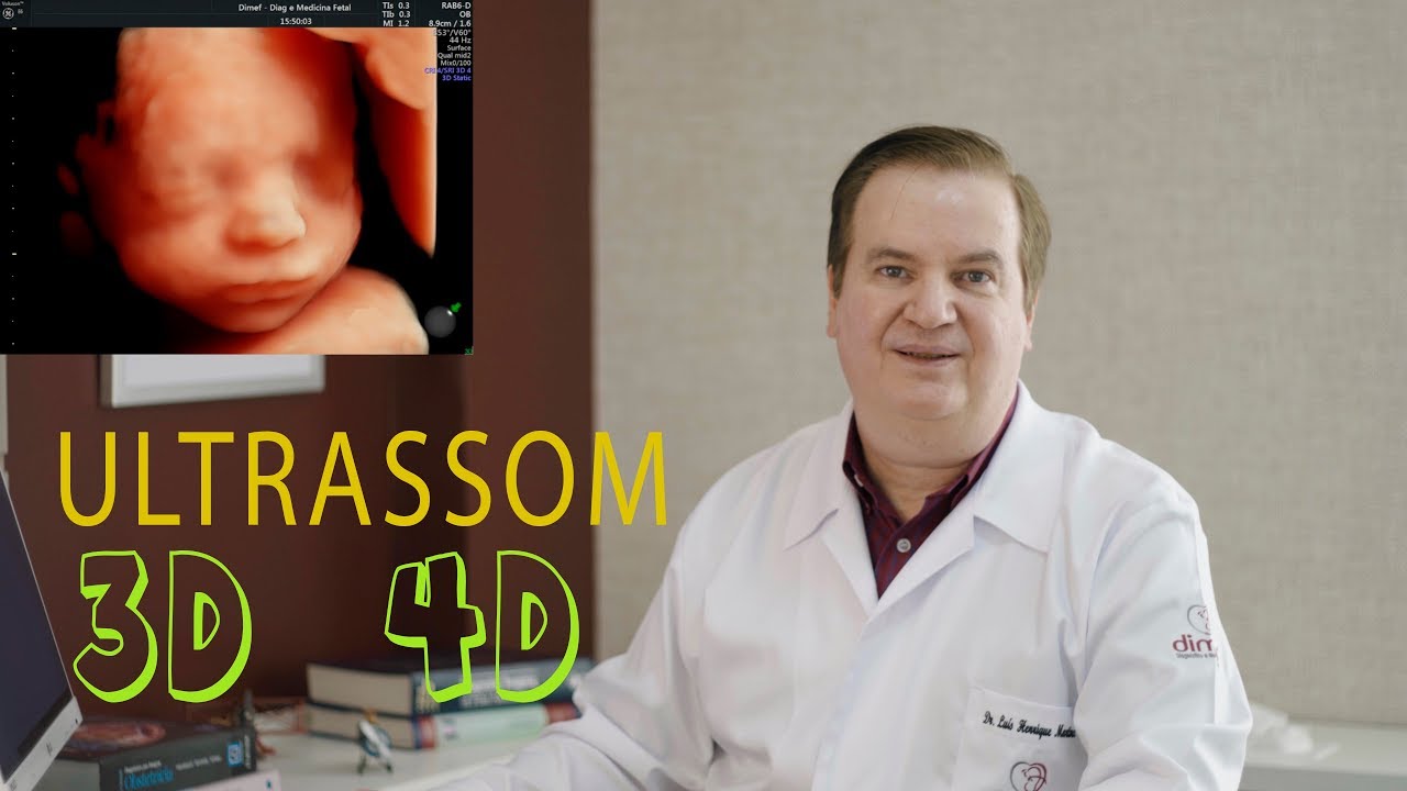 Ultrassom tridimensional 3D 4D