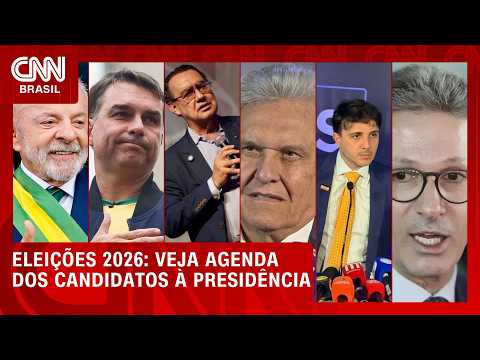 Veja agenda dos candidatos à Presidência | CNN NOVO DIA