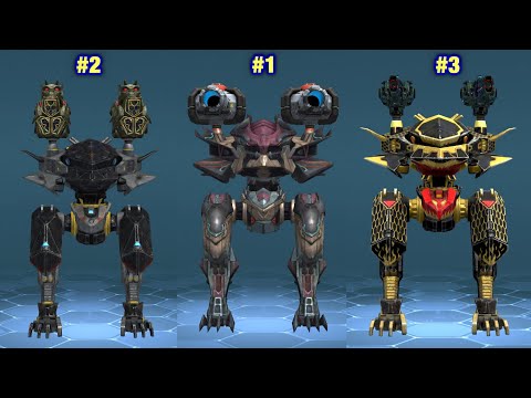 War Robots: 3 Ao Jun Setups dominate the Battlefield my best Ao Jun Weapons BR Gameplay