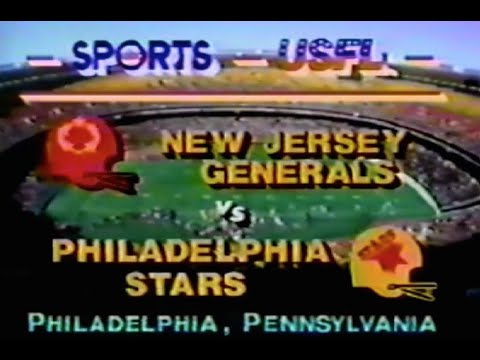 1983 USFL Week 2 - Generals vs. Stars