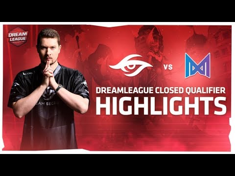 Team Secret vs Nigma DreamLeague Major Closed Qualifiers Hihglights | Dota 2