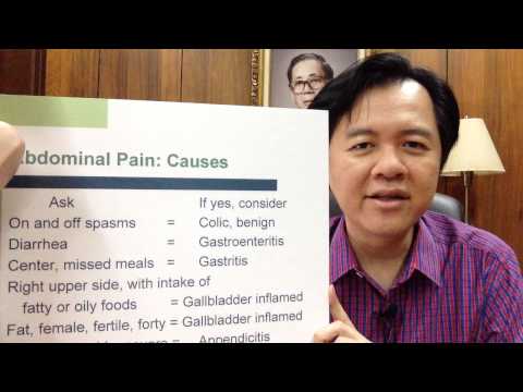 Stomach and Abdominal Pain - Dr Wilie Ong Health Blog #39