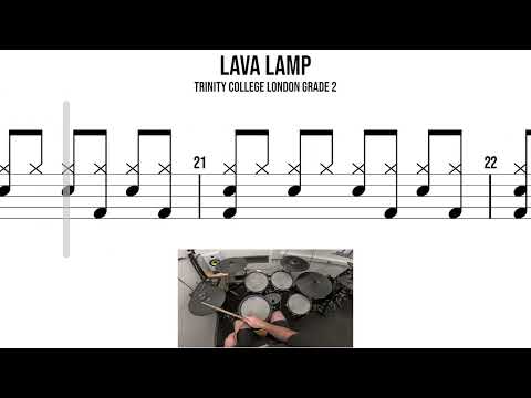 Lava Lamp – Trinity College London Grade 2 | Drum Playthrough 🥁