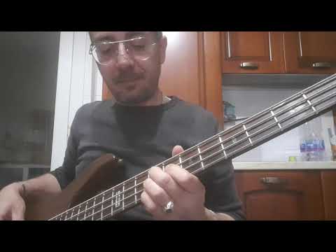 Vacanze romane cover bass" fatta a casa"