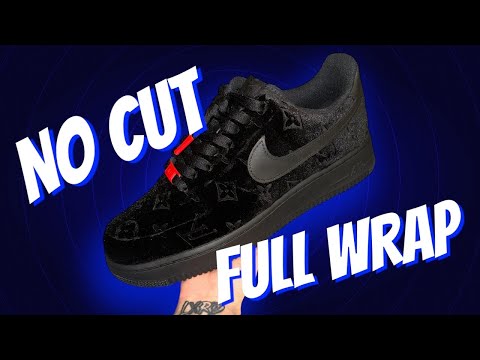 LV Velvet Full Wrap Tutorial (NO CUT DOWN THE MIDDLE)