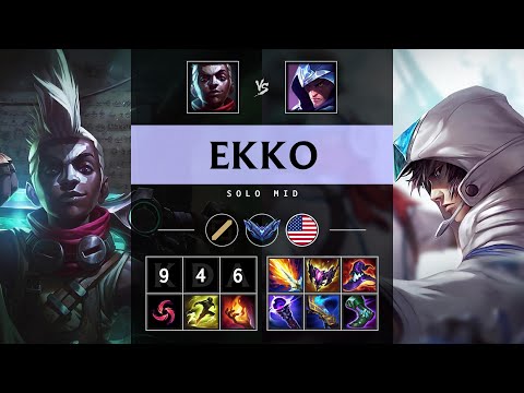 Ekko Mid vs Talon: Dominating - NA Diamond Patch 25.S1.2
