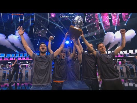 ESL One Cologne 2017. SK-gaming are the champions! 3:0 vs Cloud9 Grand final Winning moment CAMPEÃ