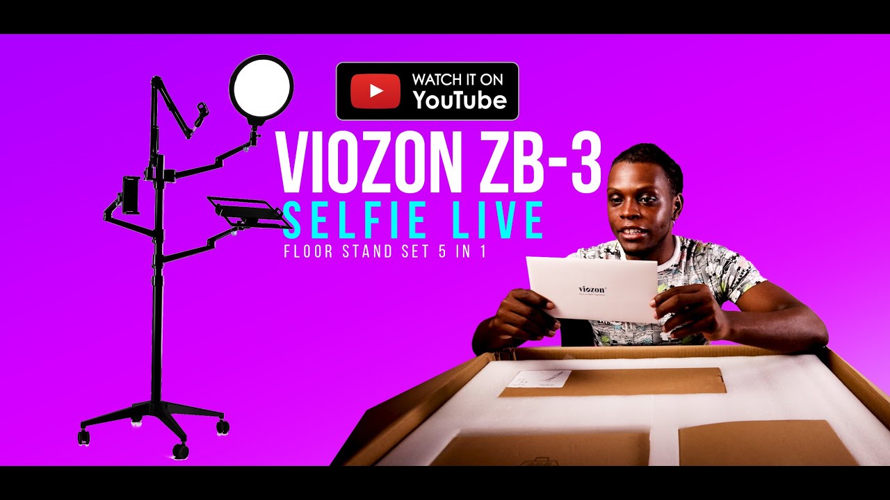 Viozon Selfie Live Floor Stand 5 in 1 (Viozon ZB-3)