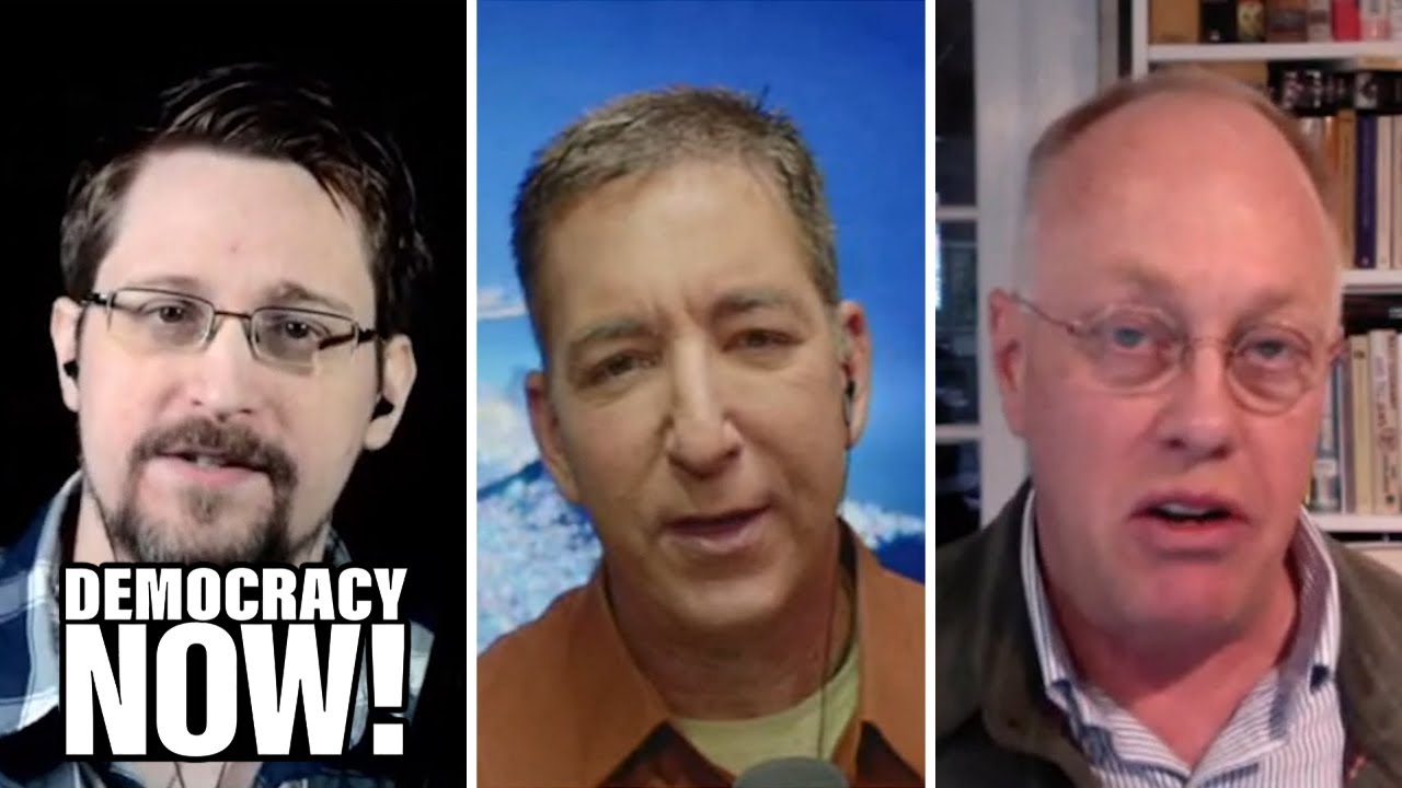 Edward Snowden, Glenn Greenwald & Chris Hedges on NSA Leaks, Assange & Protecting a Free Internet