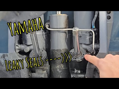 Replacing Yamaha Trim Seals. #Tips #Tricks #Leaking #Yamaha