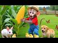 Monkey Nana Drives A Tractor To Find The Missing Duckling And An Unexpected Adventure At The Farm